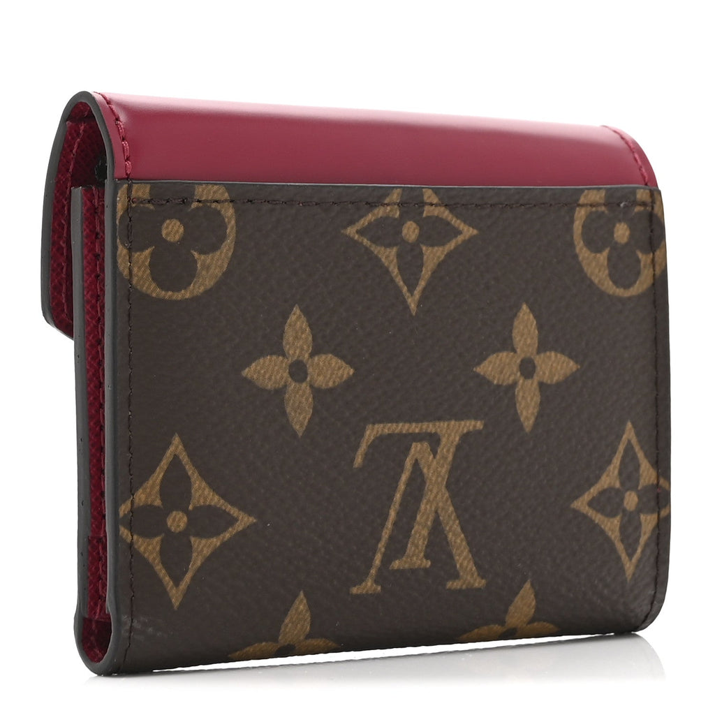 Louis Vuitton Monogram Zoe Wallet Fuchsia
