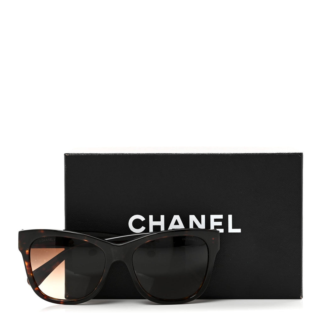 Acetate Runway Square Sunglasses 5380 Dark Tortoise
