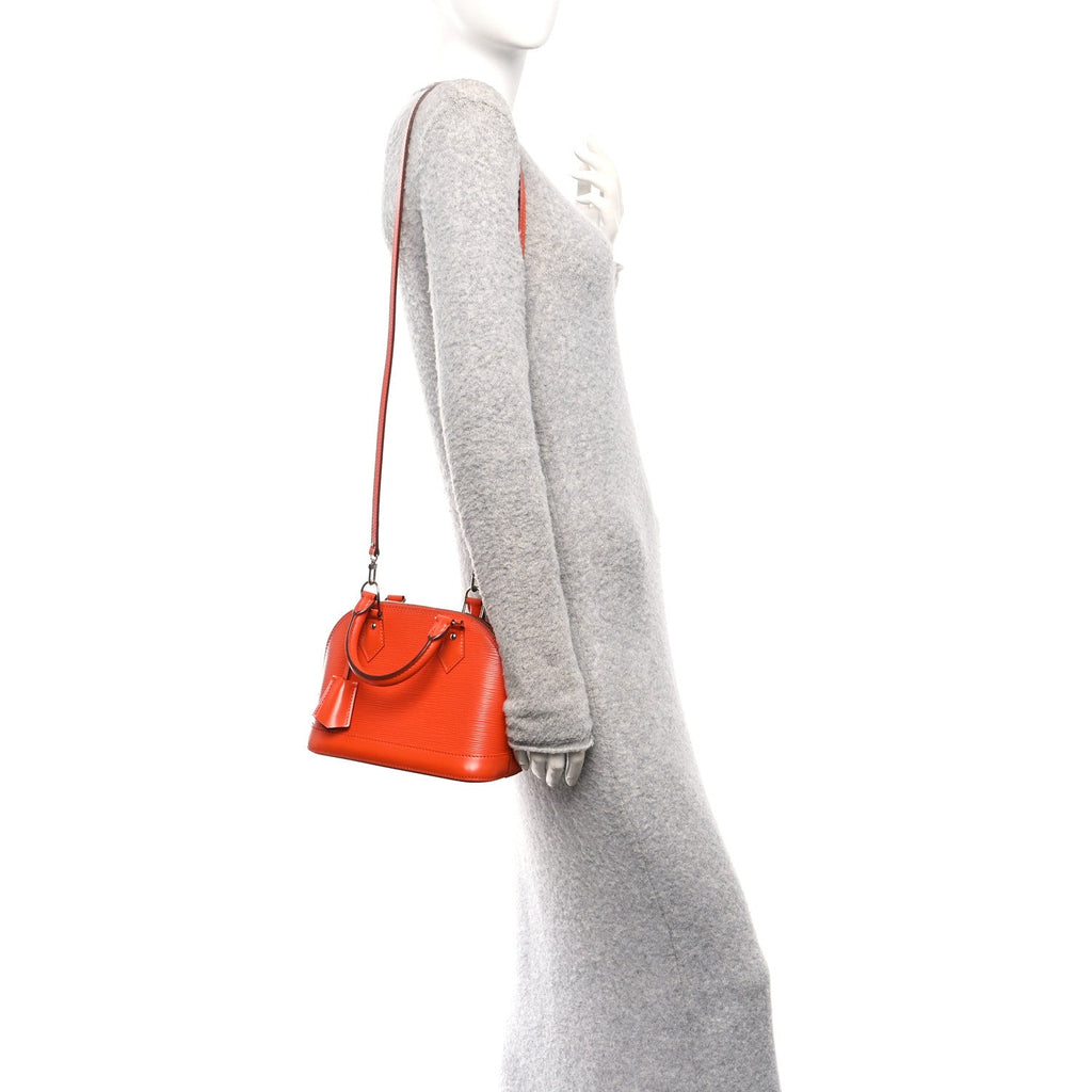 Louis Vuitton Epi Alma BB Piment