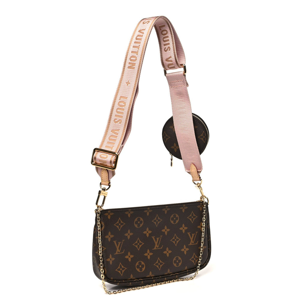 Louis Vuitton Monogram Multi Pochette Accessories Rose Clair