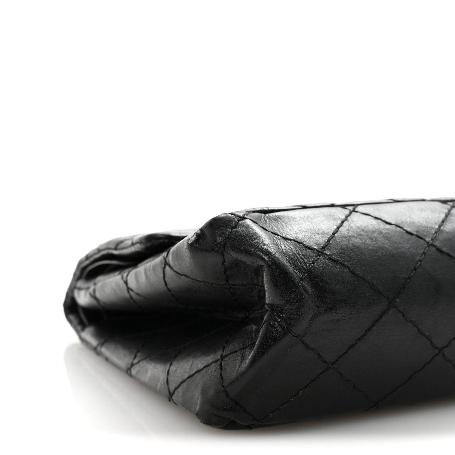 Chanel Aged Calfskin Quilted 2.55 Reissue 226 Flap Black