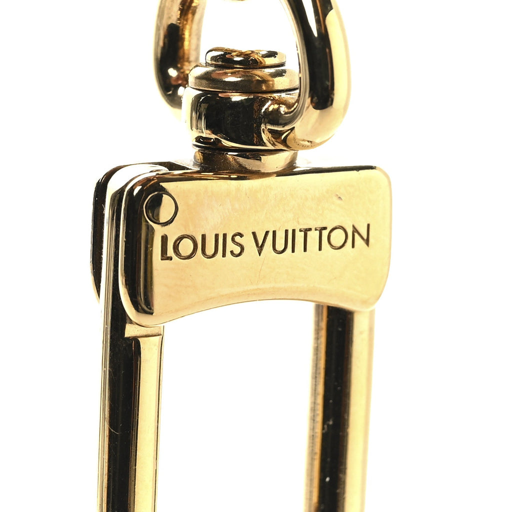 Louis Vuitton Resin Wood Vivienne Christmas Bag Charm