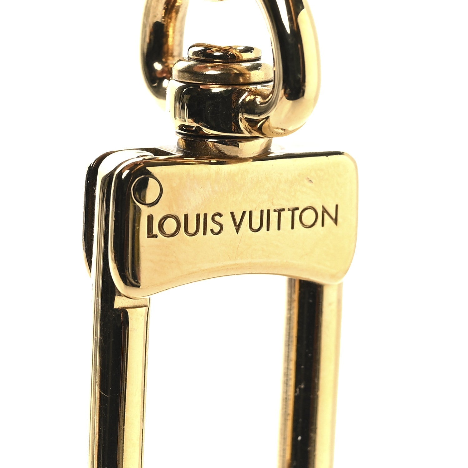 Louis Vuitton Resin Wood Vivienne Christmas Bag Charm