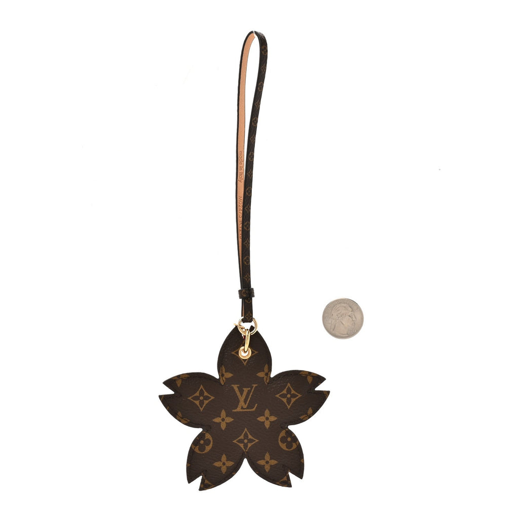 Louis Vuitton LV X TM Cherry Blossom Bag Charm Pink