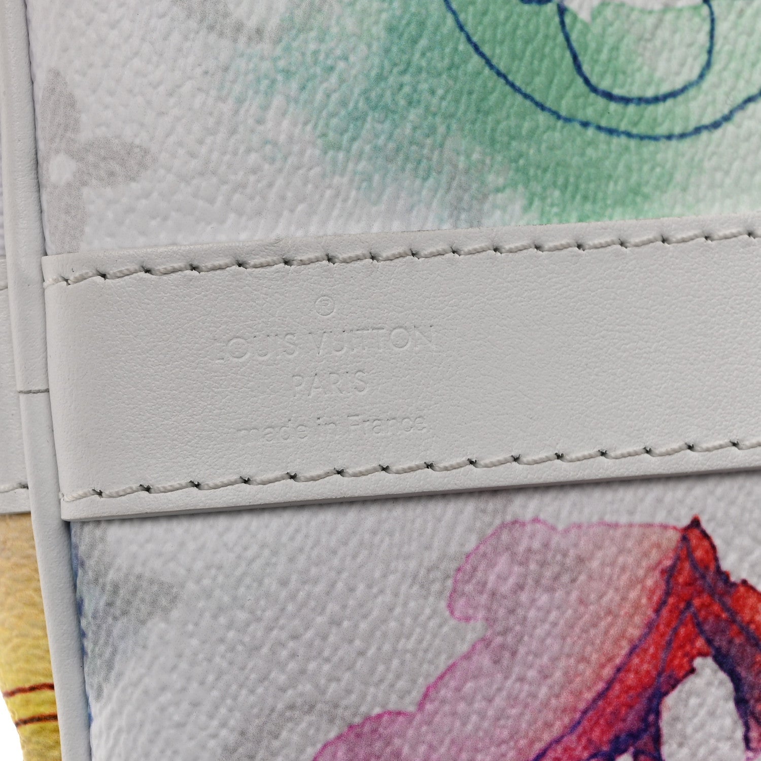 Louis Vuitton Monogram Watercolor Keepall Bandouliere 50 Multicolor