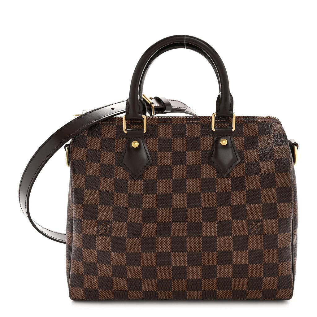 Louis Vuitton Damier Ebene Speedy Bandouliere 25