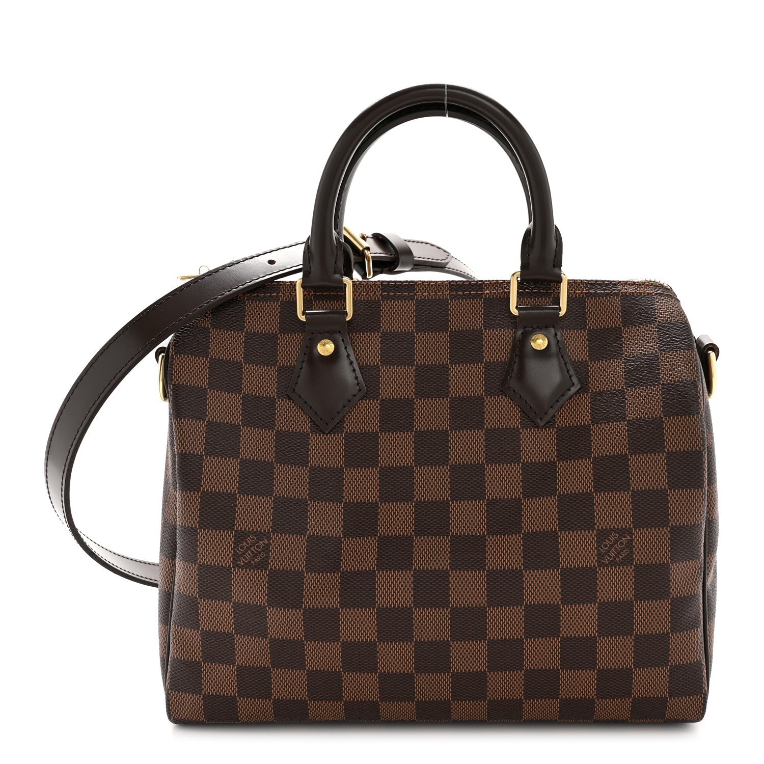 Louis Vuitton Damier Ebene Speedy Bandouliere 25