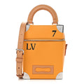 Louis Vuitton Calfskin N°7 Vertical Box Trunk Yellow