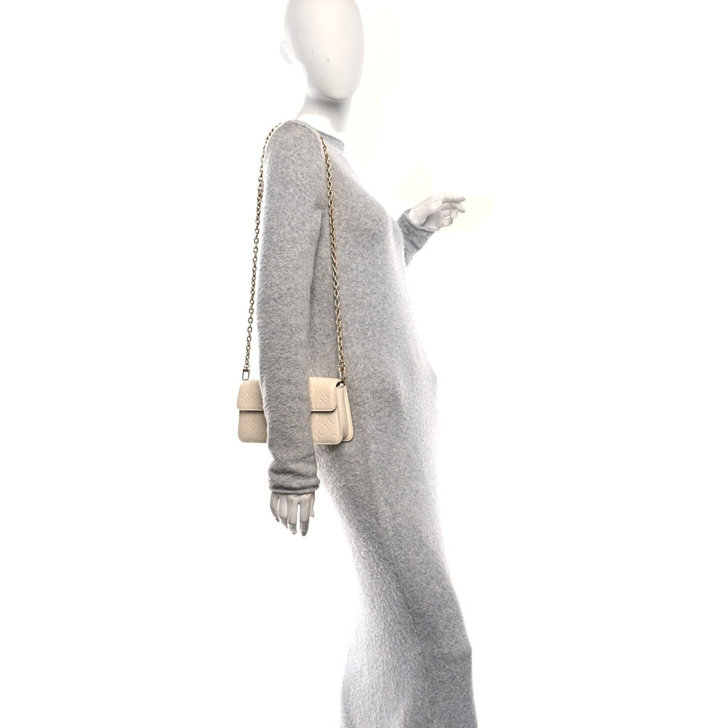 Louis Vuitton Empreinte Metis Wallet On Chain Cream