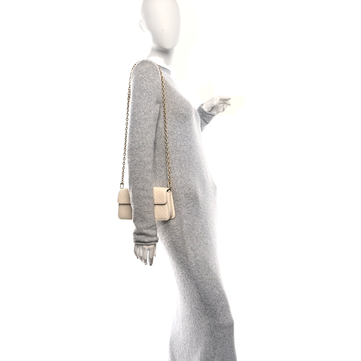 Louis Vuitton Empreinte Metis Wallet On Chain Cream