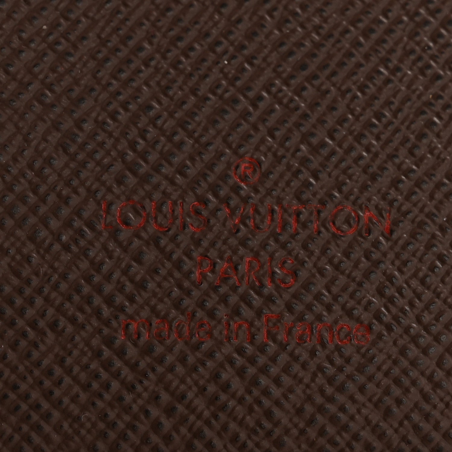 Louis Vuitton Damier Ebene Small Ring Agenda Cover