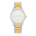 Gucci Stainless Steel 38mm G-Timeless Two Tone Bee Automatic Watch Silver