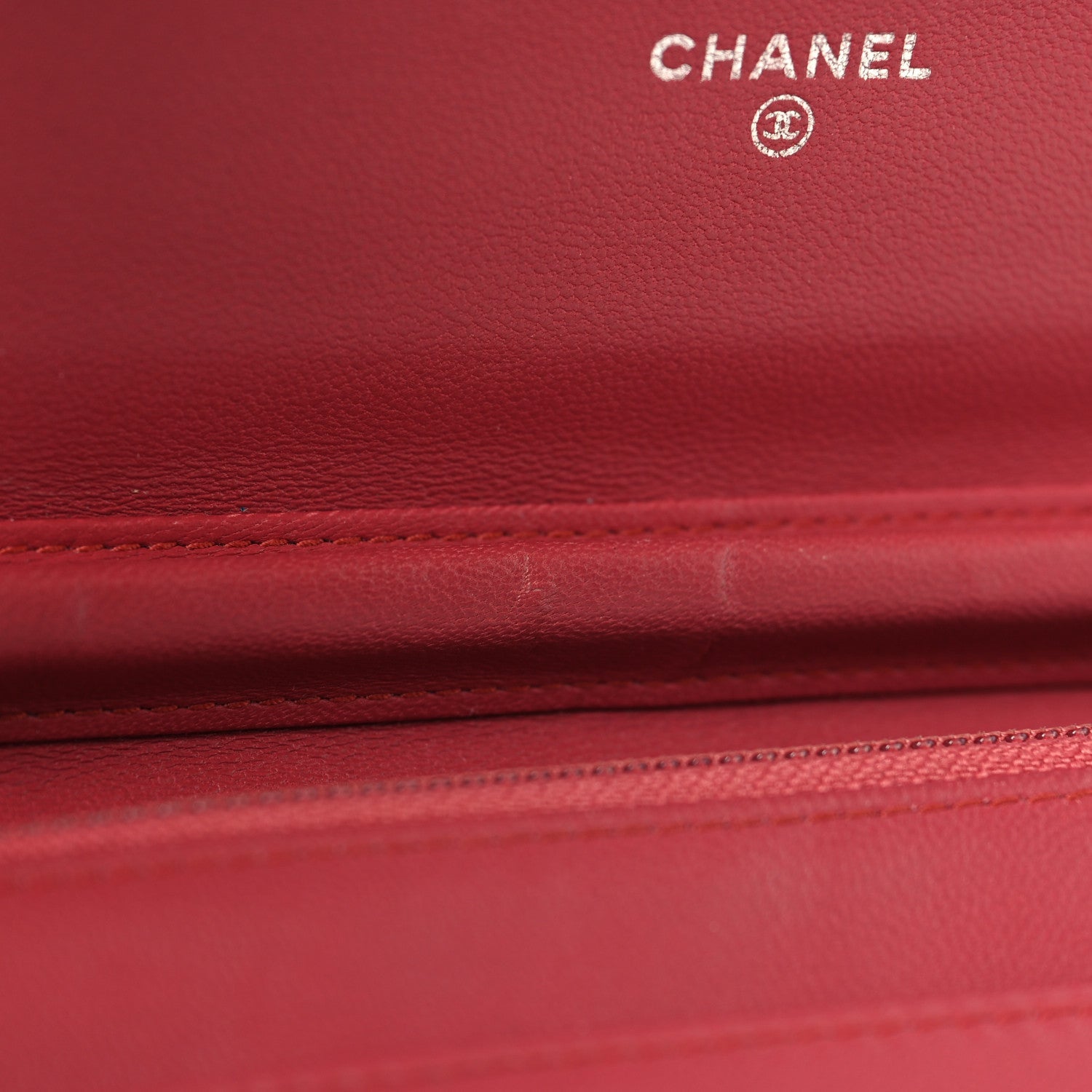 Chanel Calfskin Quilted Boy Wallet On Chain WOC Pink