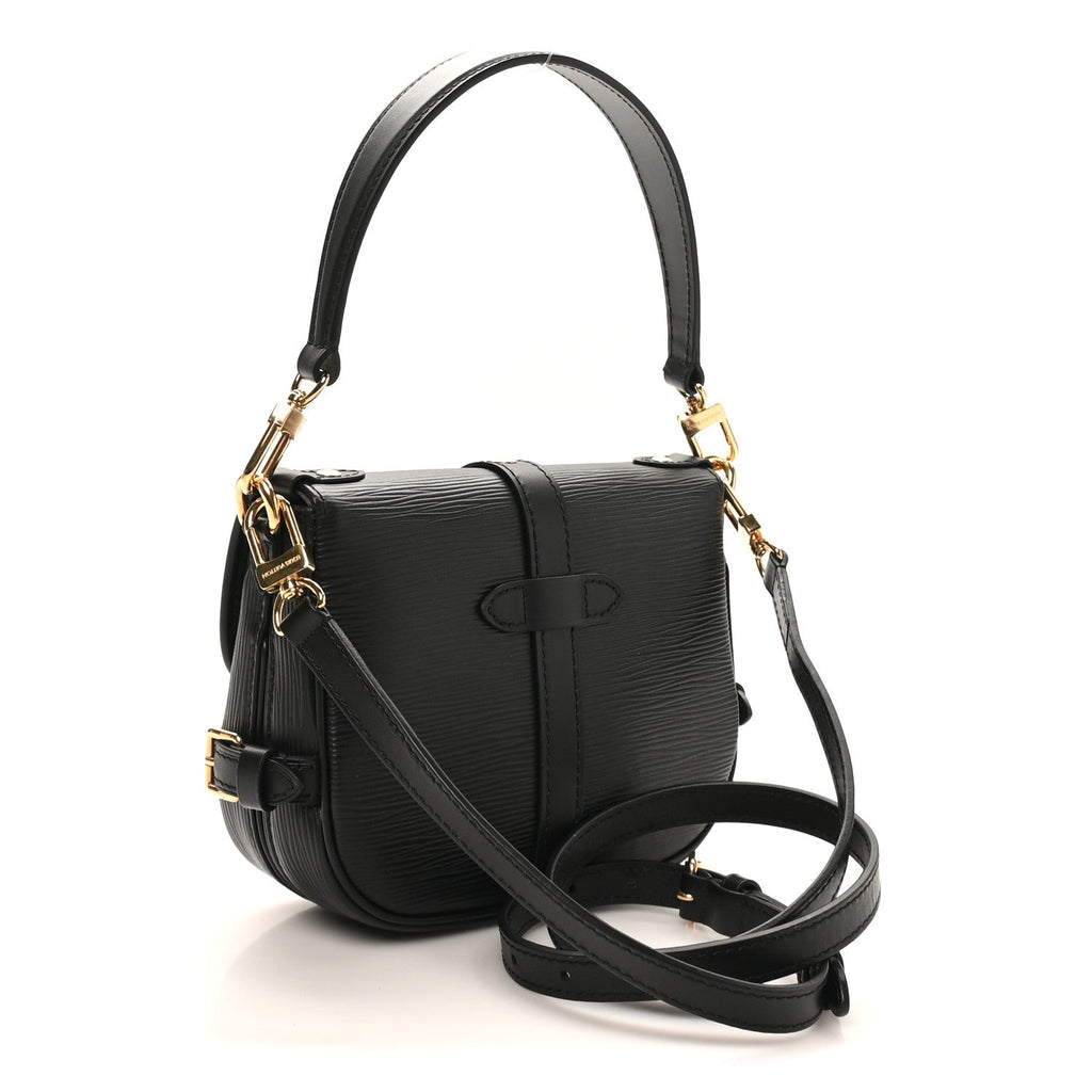 Louis Vuitton Epi Saumur BB Black