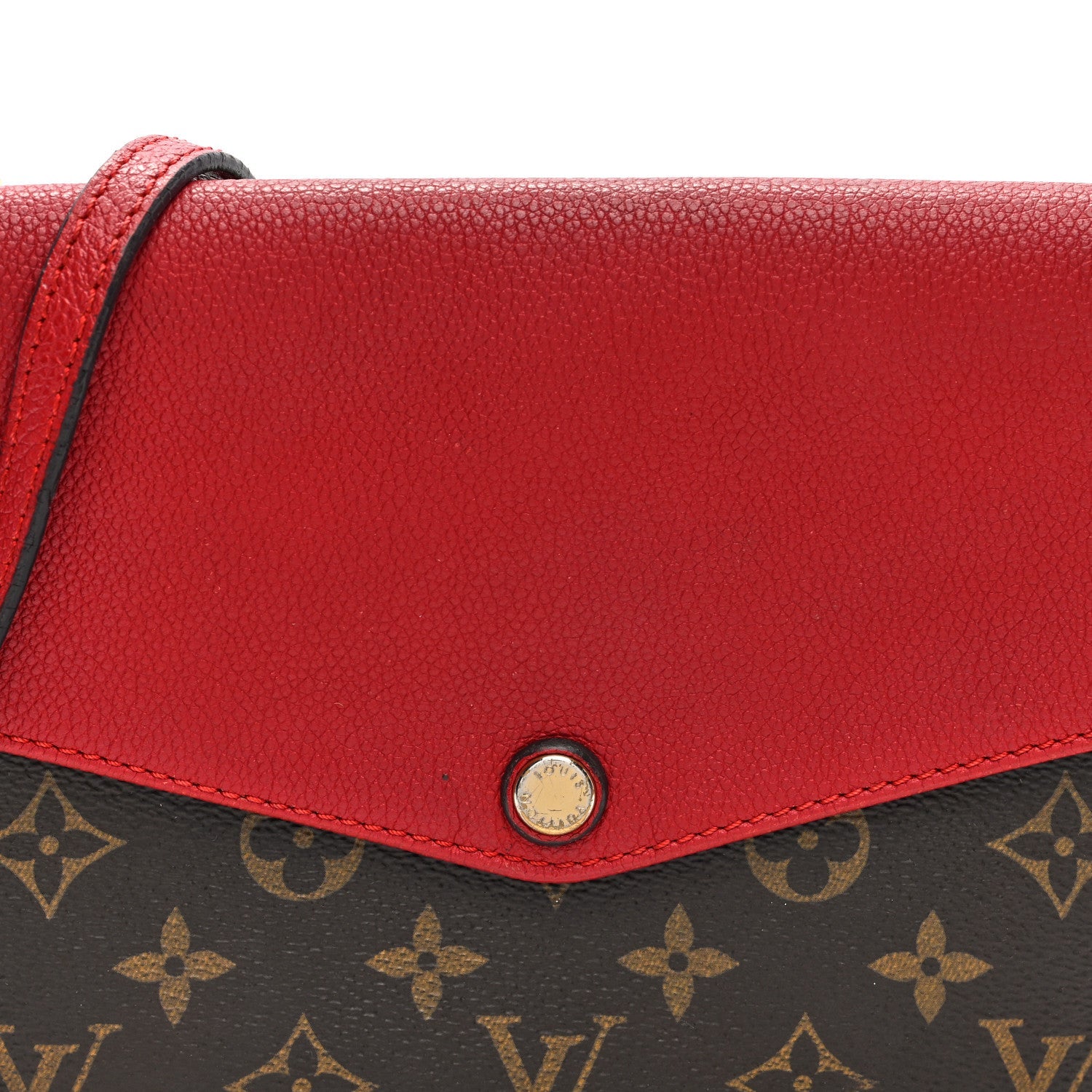 Louis Vuitton Monogram Twice Pochette Cherry