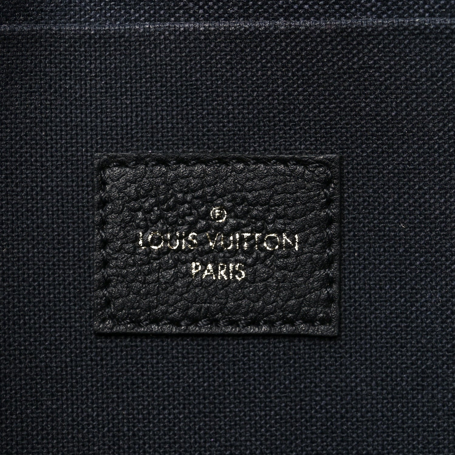 Louis Vuitton Empreinte Pochette Felicie Chain Wallet Black
