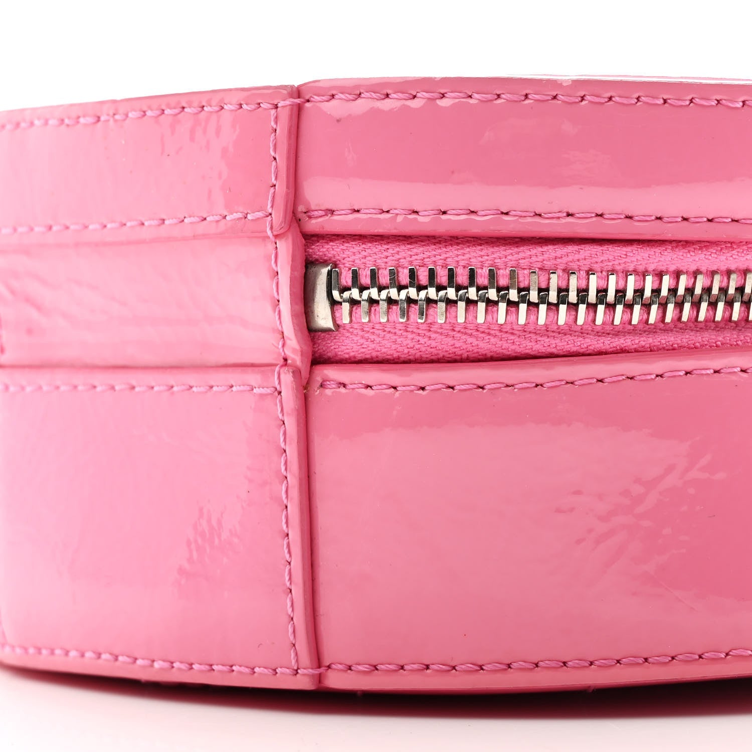 Chanel Glazed Calfskin Round As Earth Evening Bag Pink