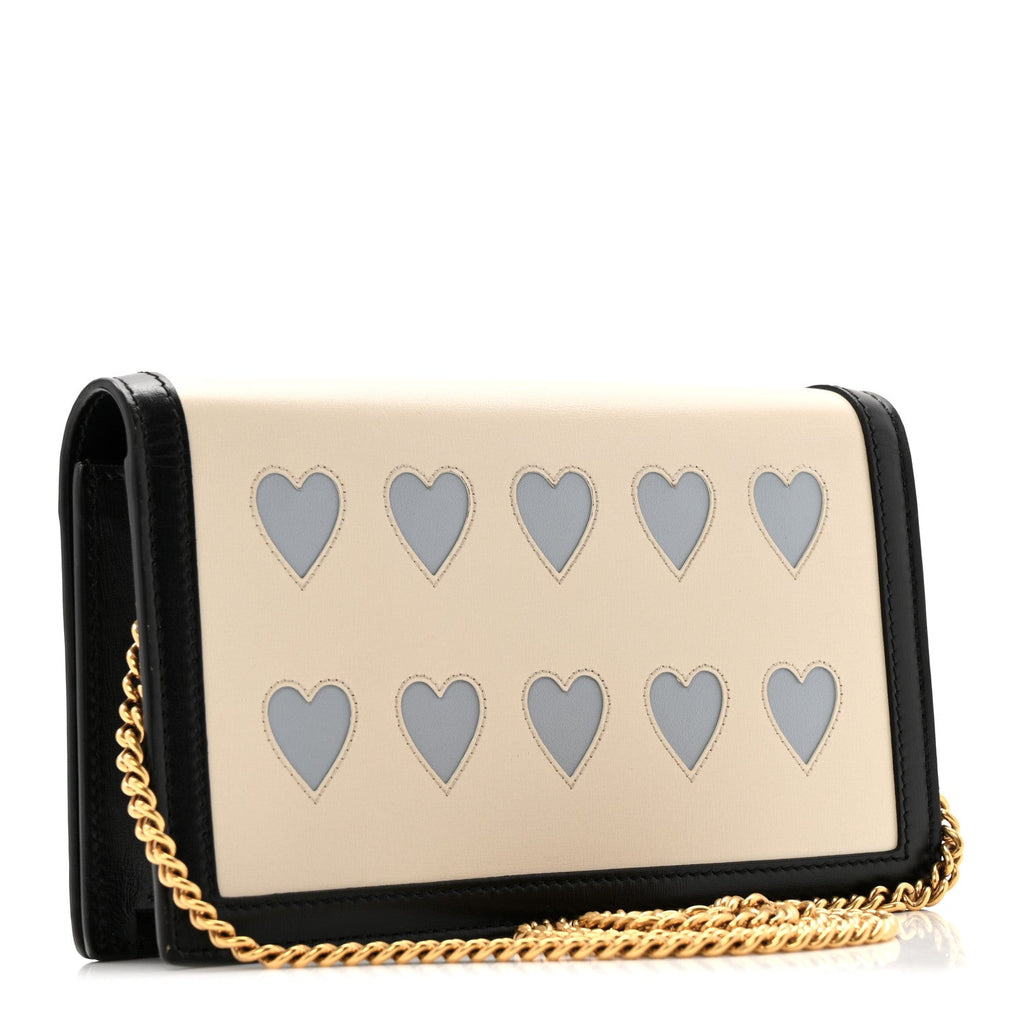 Gucci Calfskin Lovelight Mini Diana Chain Bag Mystic White Paradise Cloude