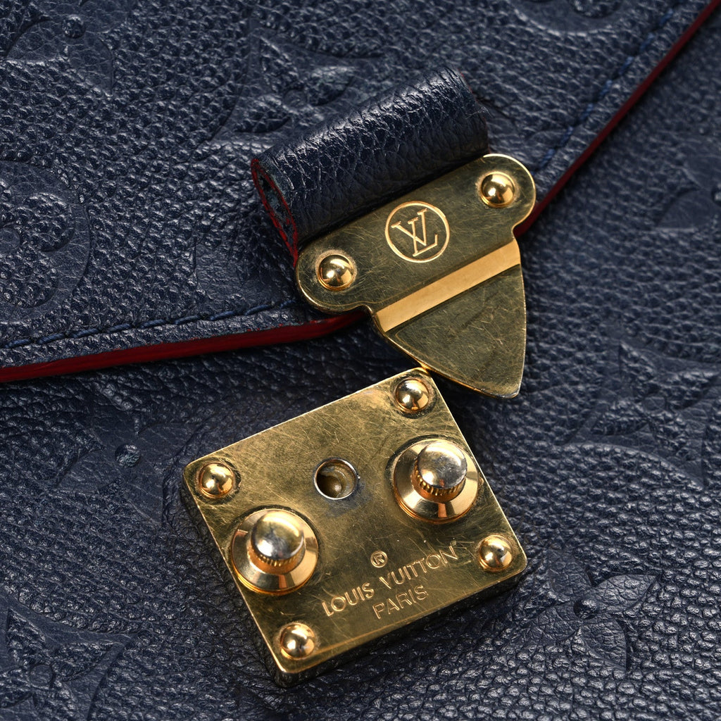 Louis Vuitton Empreinte Pochette Metis Marine Rouge