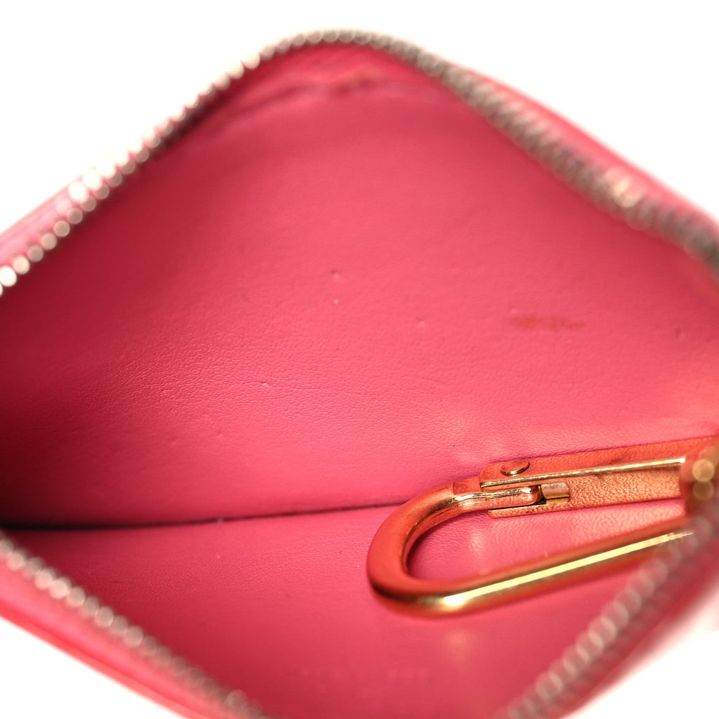 Louis Vuitton Vernis Key Pouch Framboise