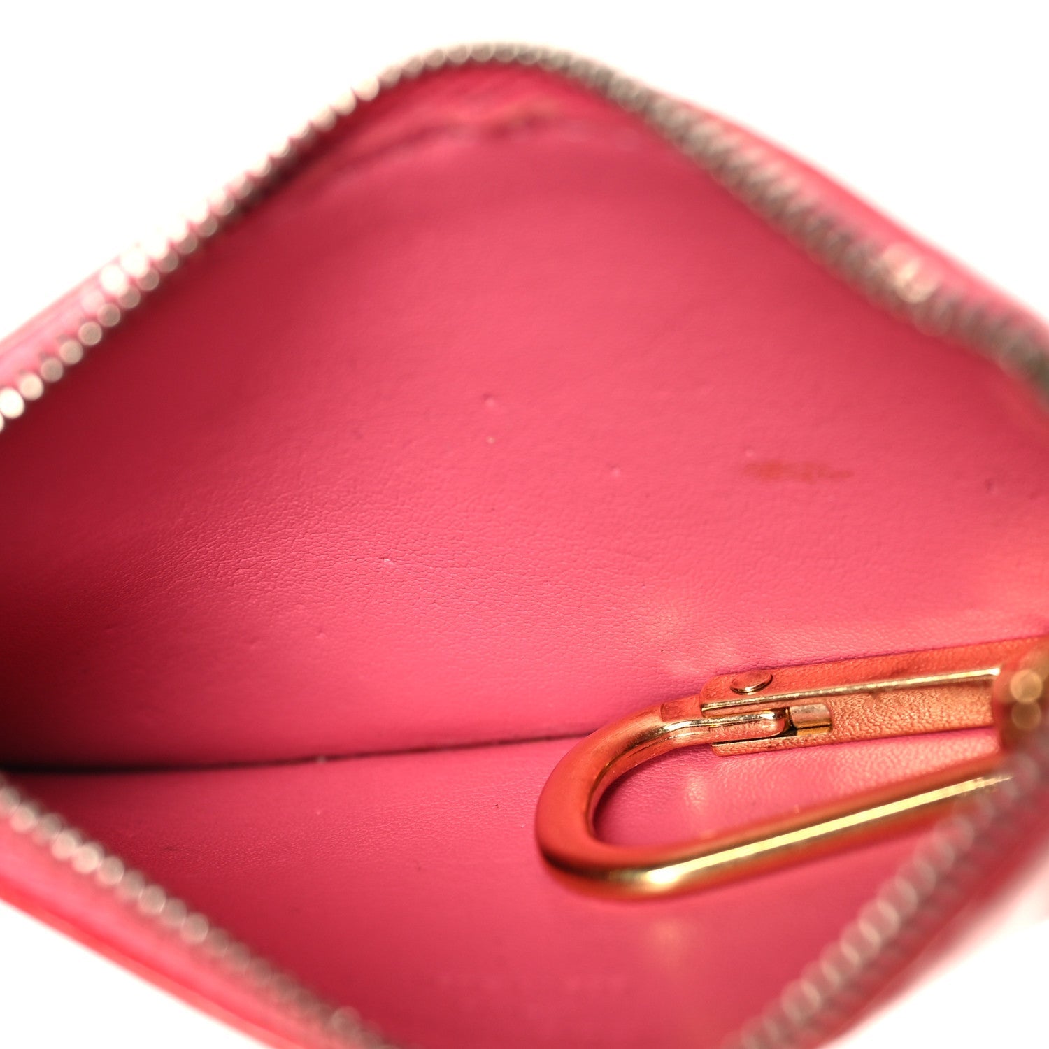 Louis Vuitton Vernis Key Pouch Framboise