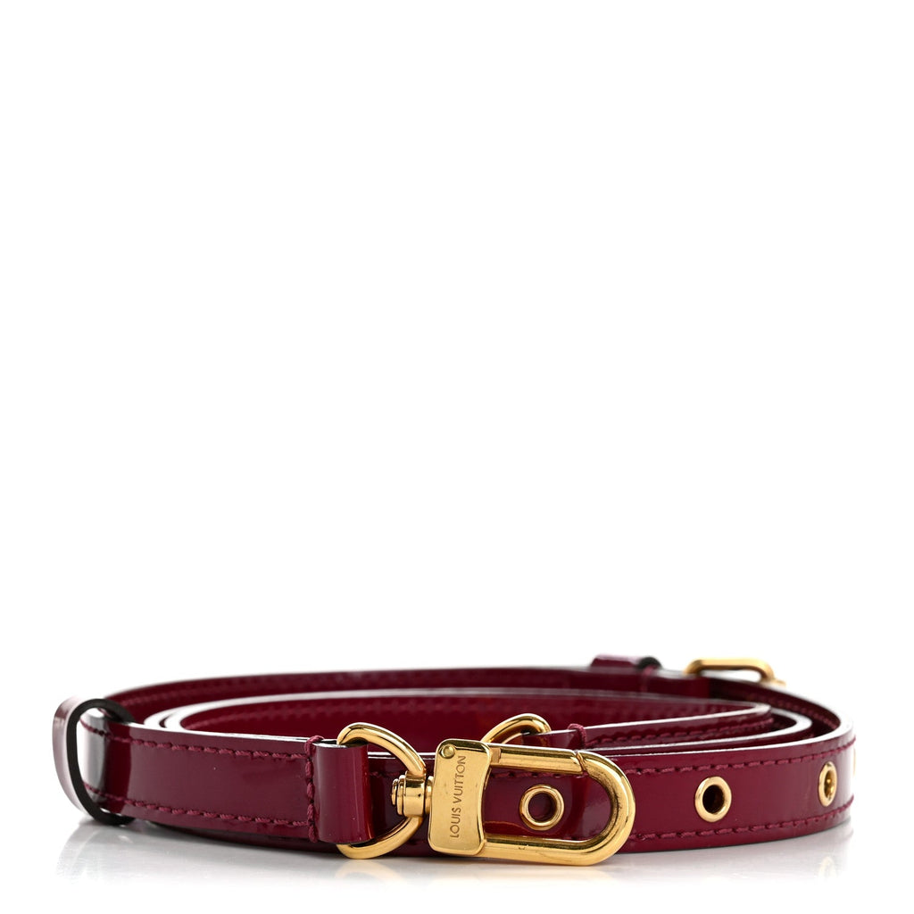 Louis Vuitton Vernis 16mm Adjustable Shoulder Strap Magenta