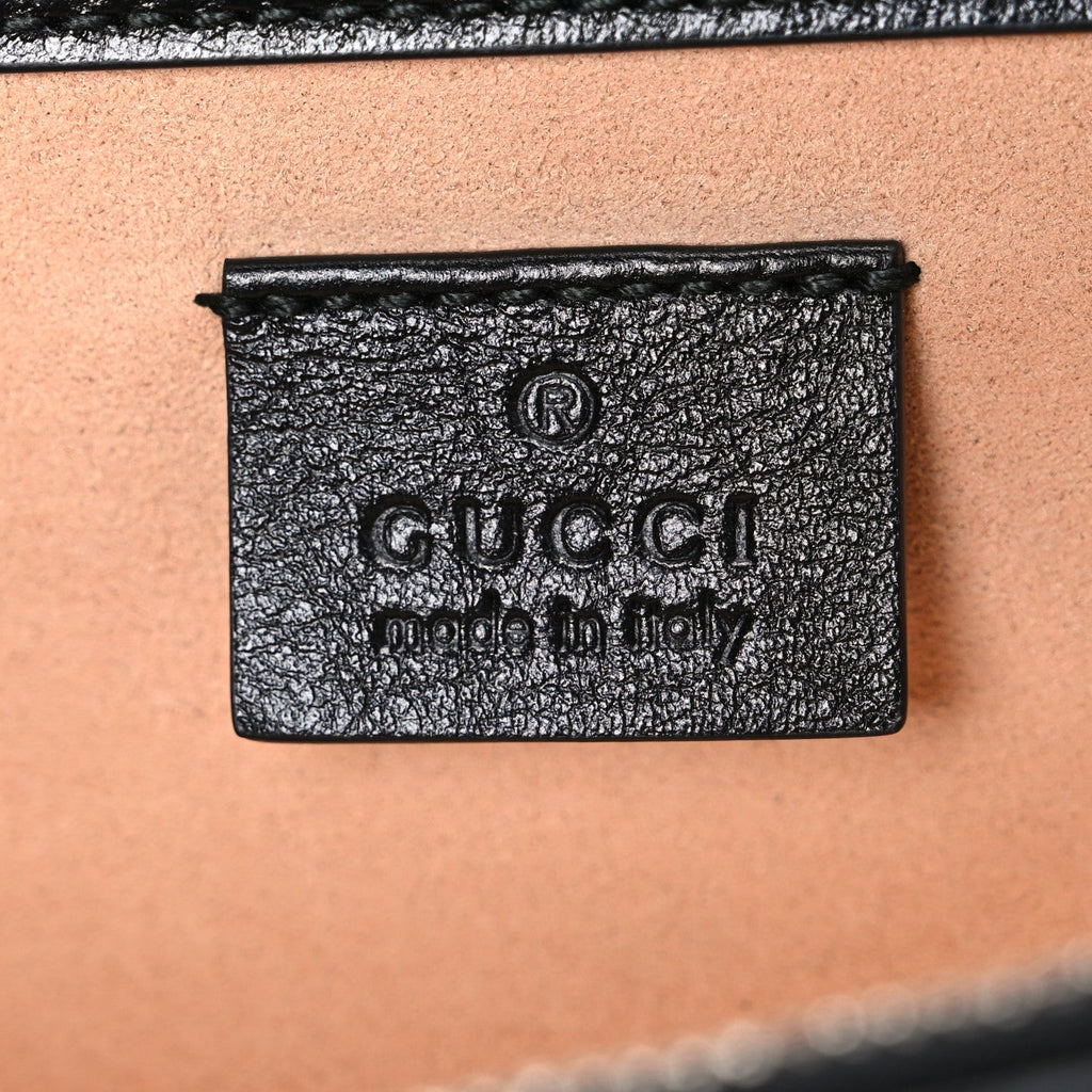 Gucci Vintage Tweed Check Small Dionysus Shoulder Bag White Hibiscus Red Marine