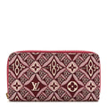 Louis Vuitton Jacquard Since 1854 Zippy Wallet Bordeaux