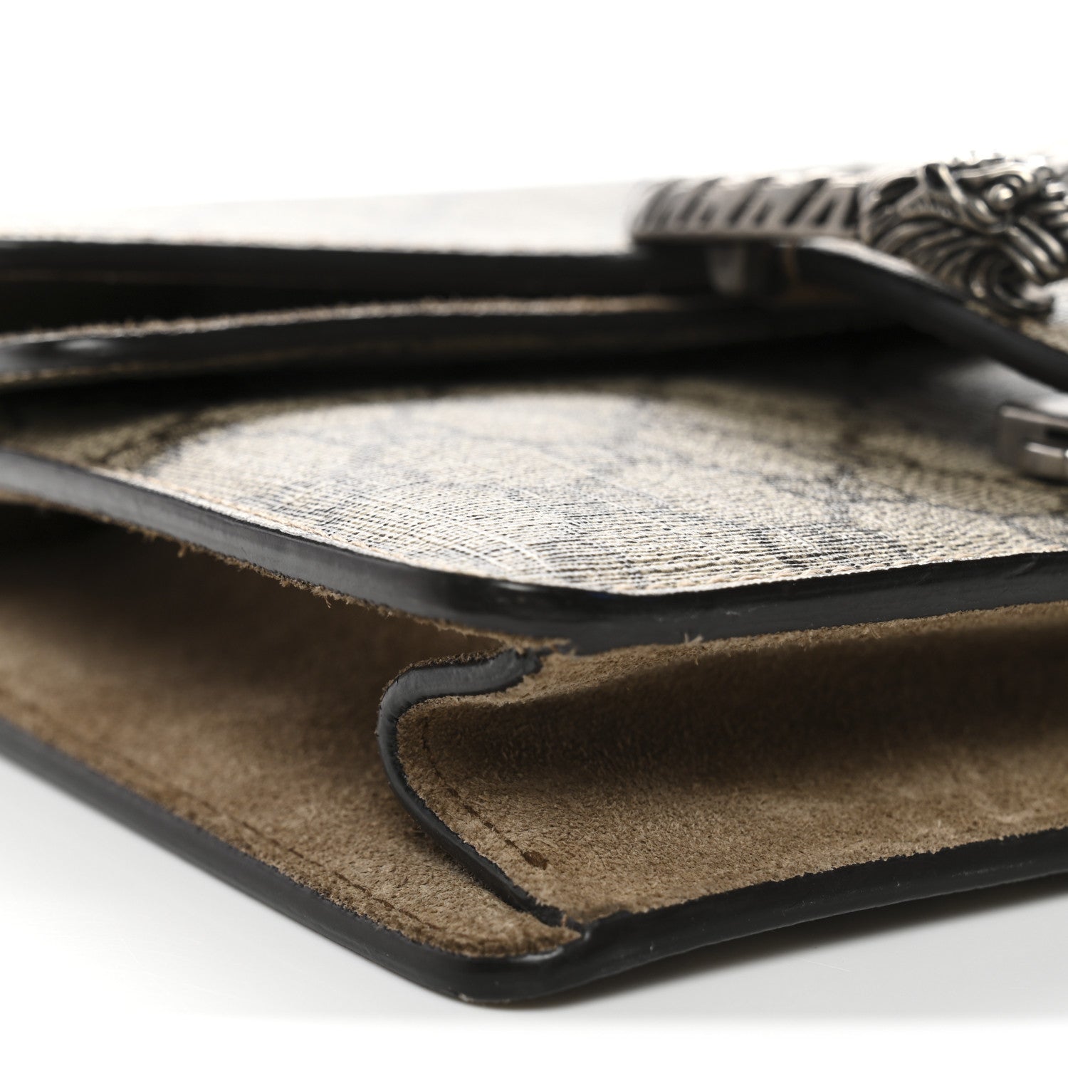 Gucci GG Supreme Monogram Mini Dionysus Shoulder Bag Taupe