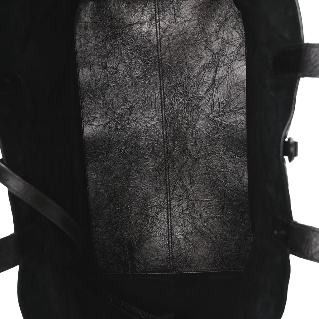 Christian Dior Crinkled Calfskin Macrocannage Large Toujours Black