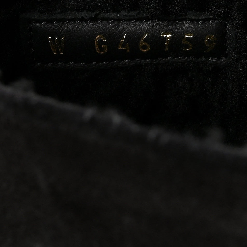 Chanel Suede Cap Toe CC Mary Jane Flats 37 Black
