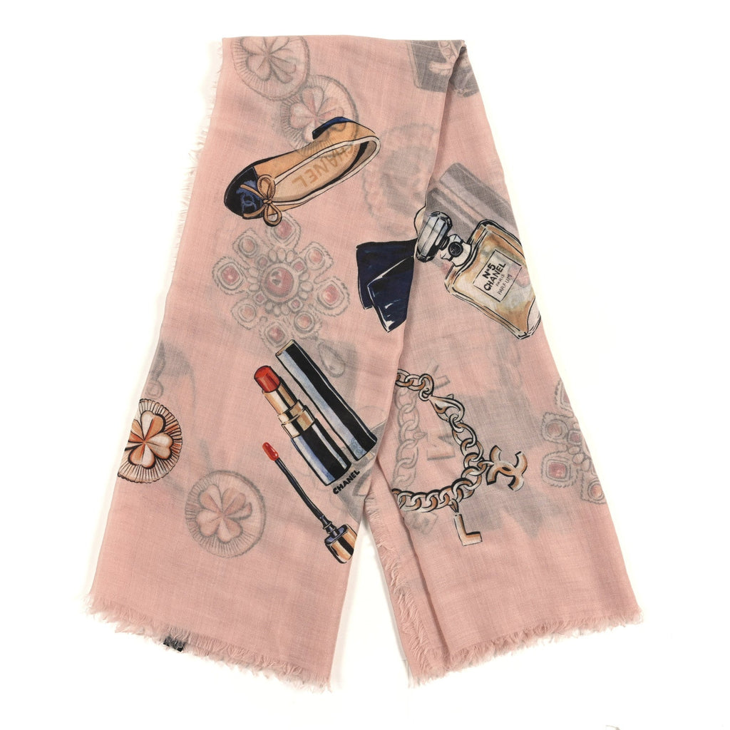 Cashmere Icons Shawl Pink