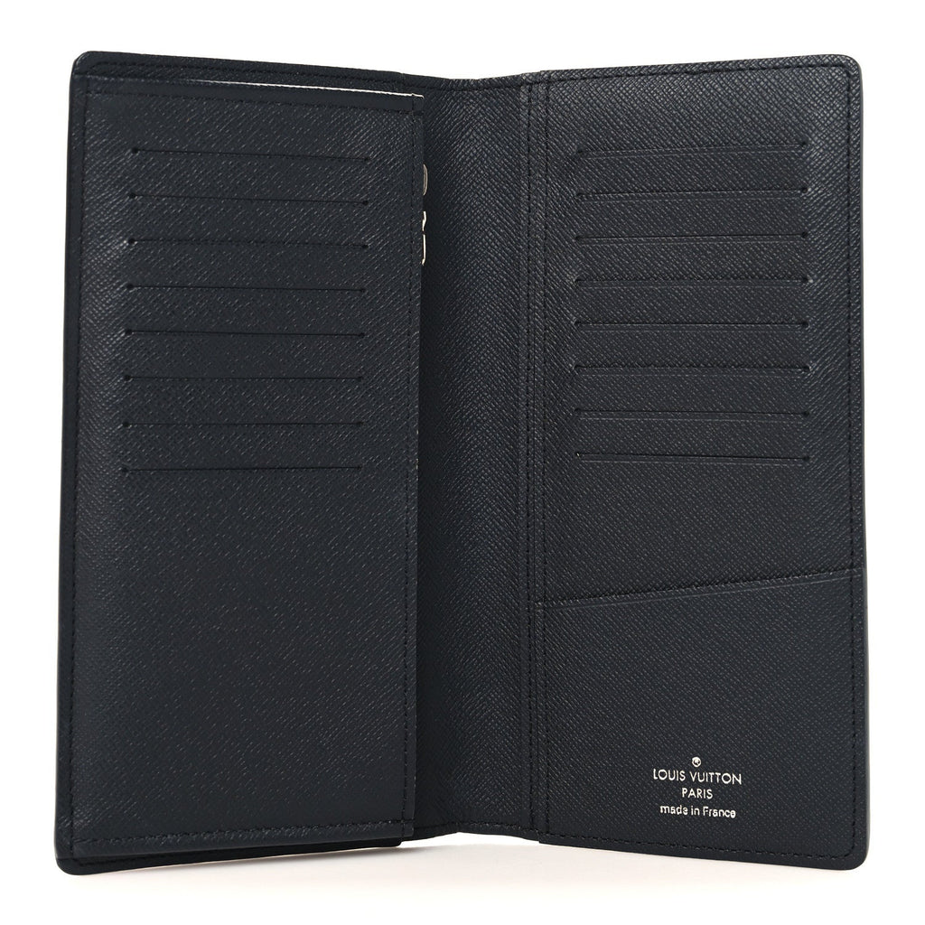 Louis Vuitton Monogram Eclipse Sunrise Brazza Wallet