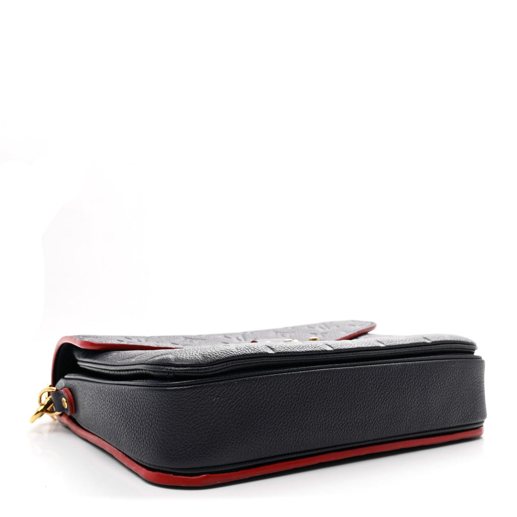 Louis Vuitton Empreinte Pochette Metis Marine Rouge