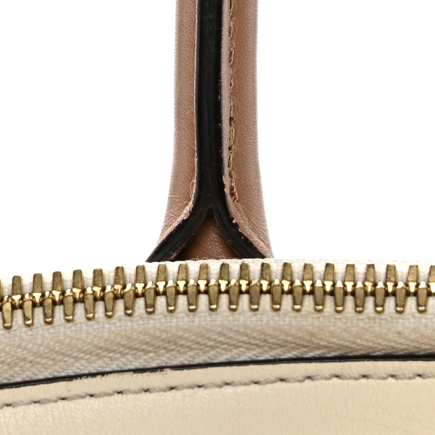 Louis Vuitton Taurillon City Steamer MM Creme Beige Black