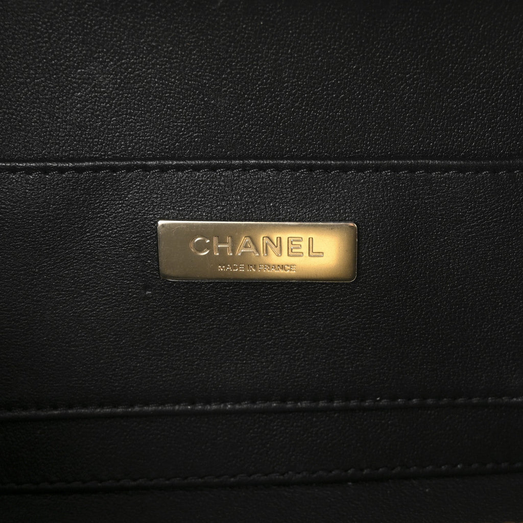Chanel Lambskin Quilted Coco Click Bag Black