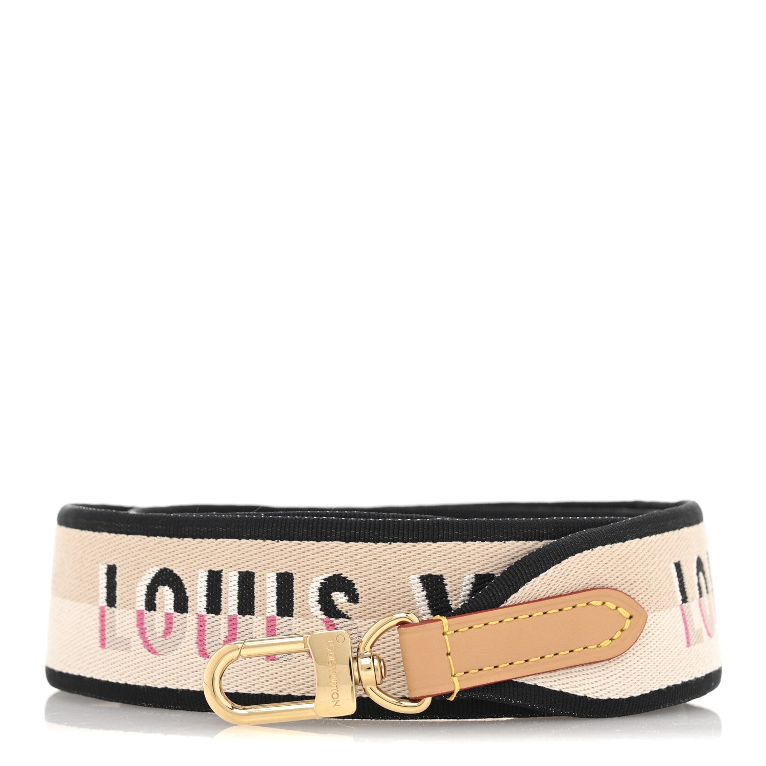 Louis Vuitton Jacquard Diane Shoulder Strap Black
