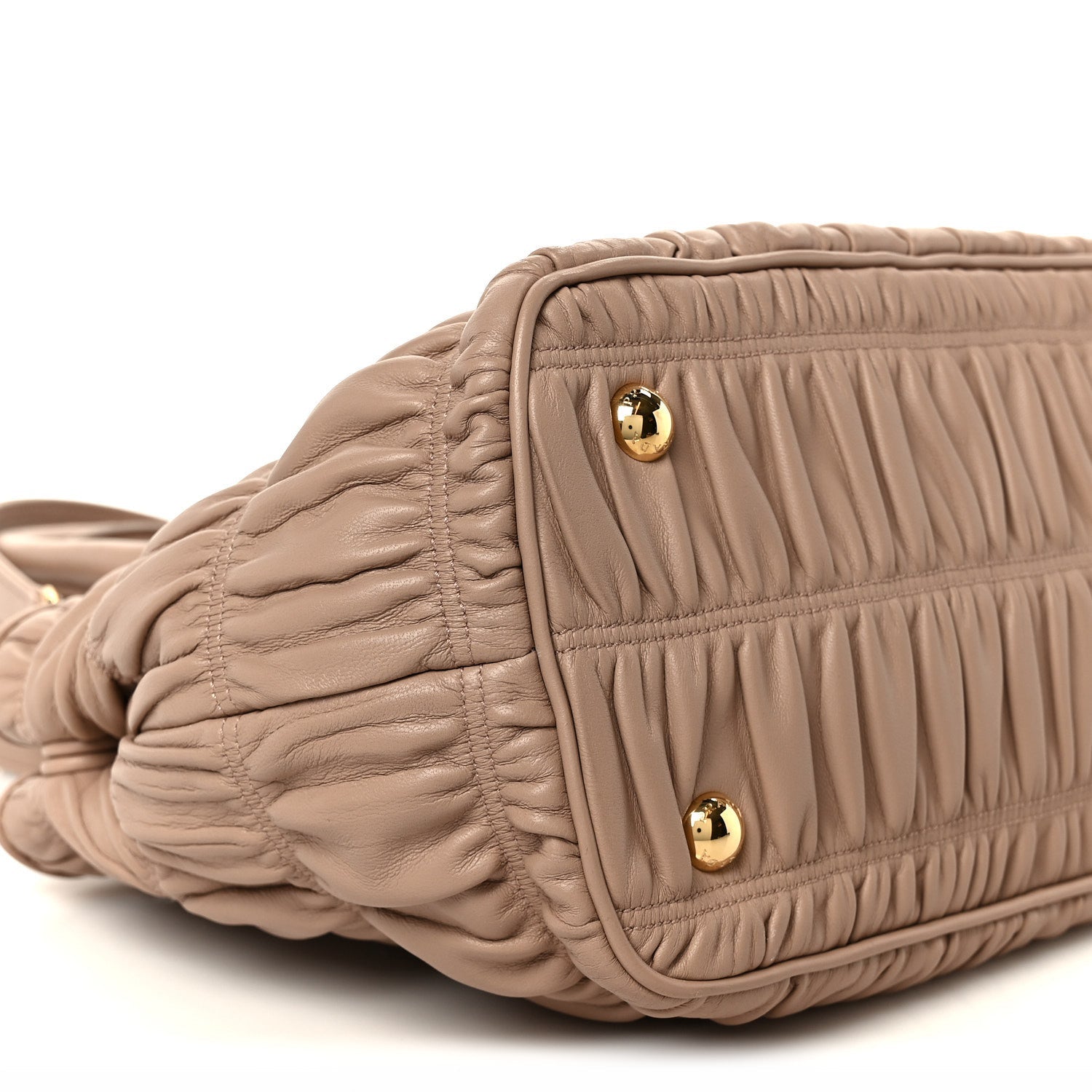 Prada Nappa Gaufre Small Tote Cipria