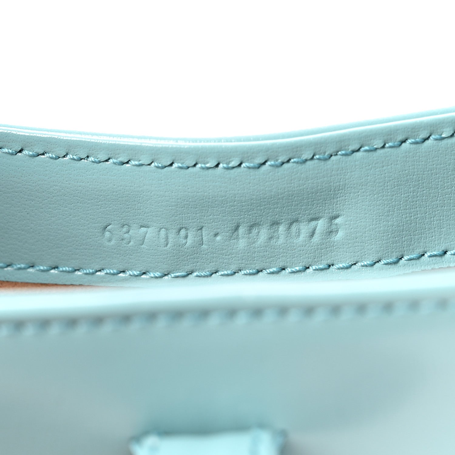 Gucci Boarded Dyana Lux Calfskin Mini Jackie 1961 Hobo Dusty Azure