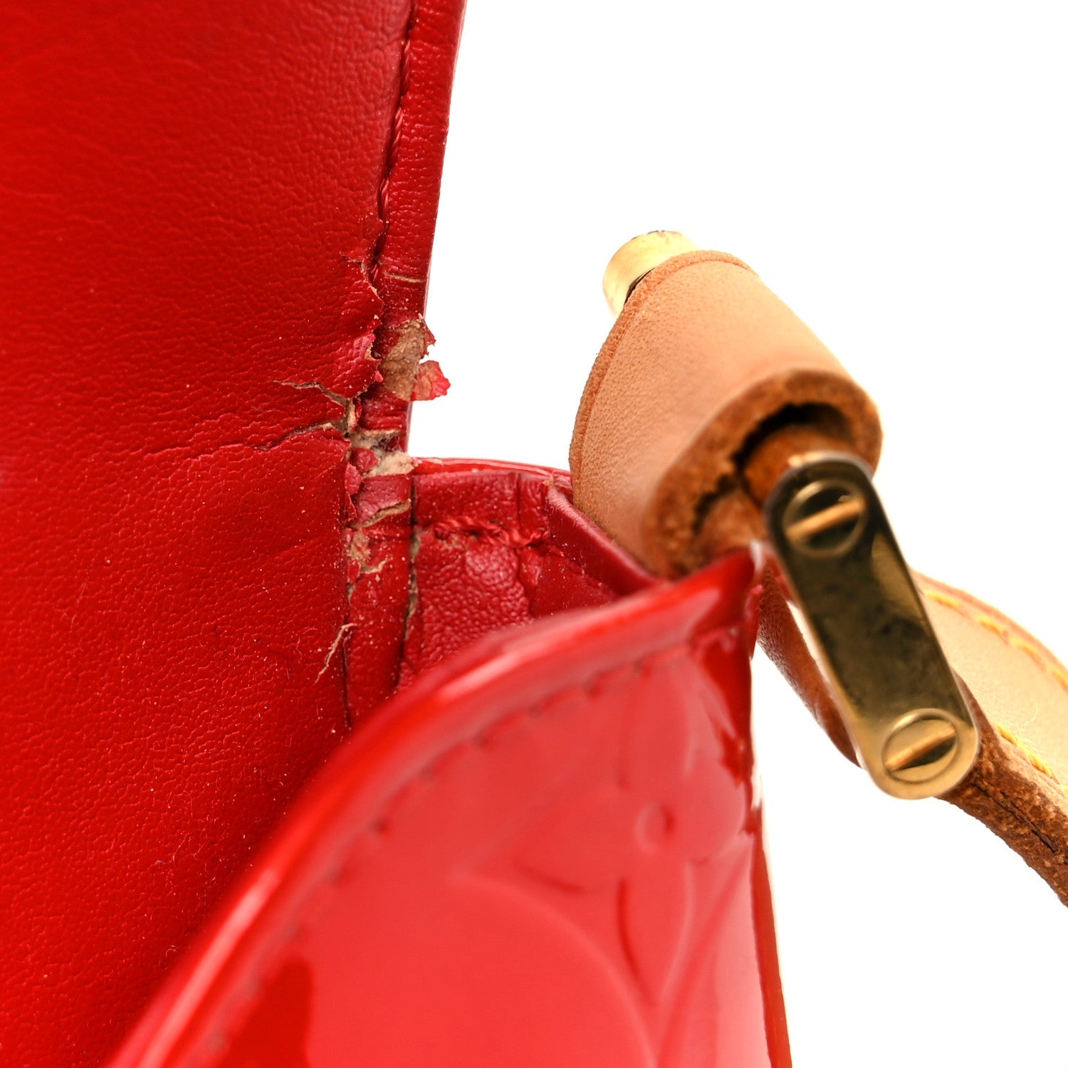 Louis Vuitton Vernis Thompson Street Rouge