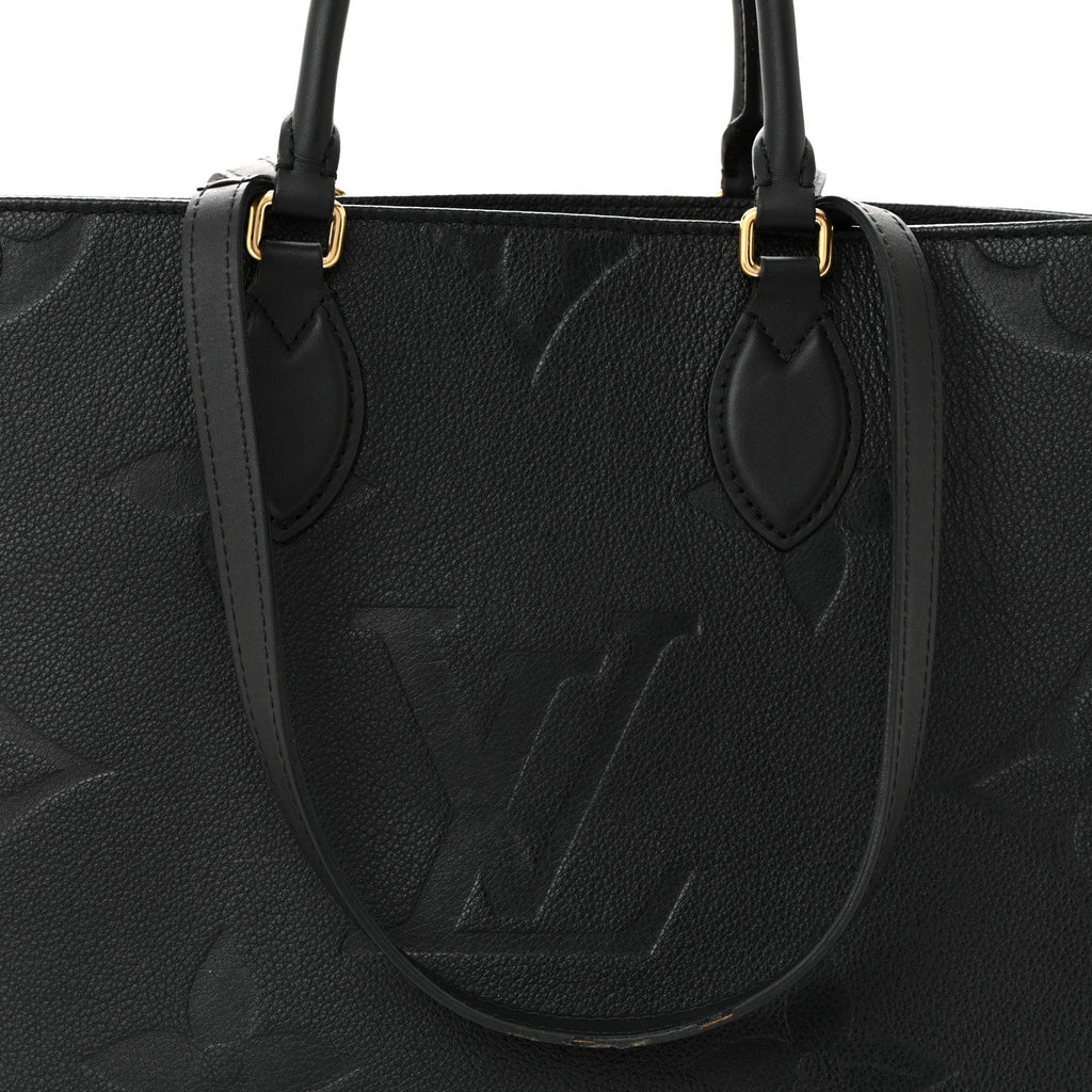 Louis Vuitton Empreinte Monogram Giant Onthego MM Black