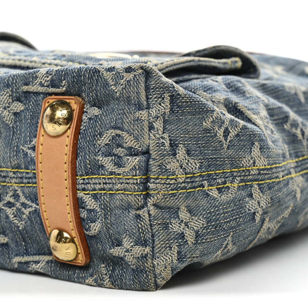 Louis Vuitton Denim Baggy GM Blue