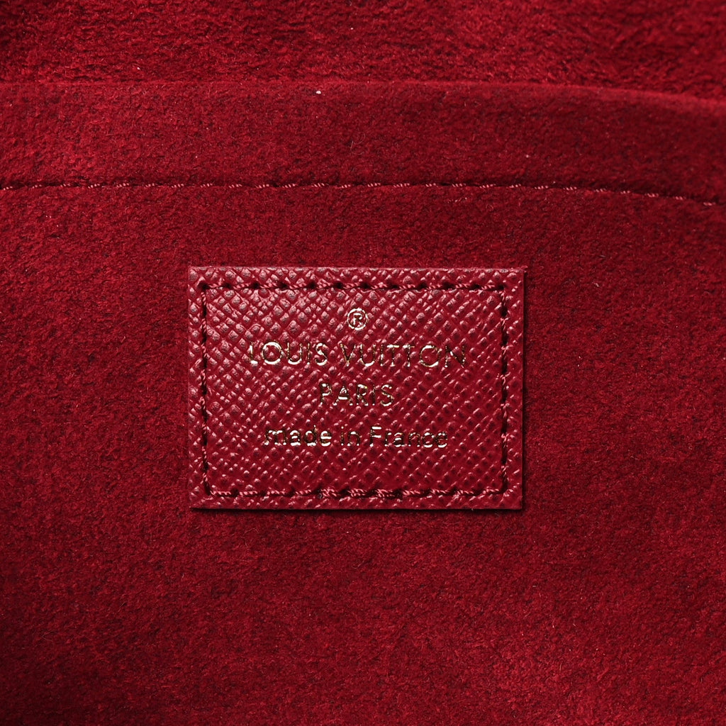 Louis Vuitton Monogram Pochette Felicie Chain Wallet Fuchsia