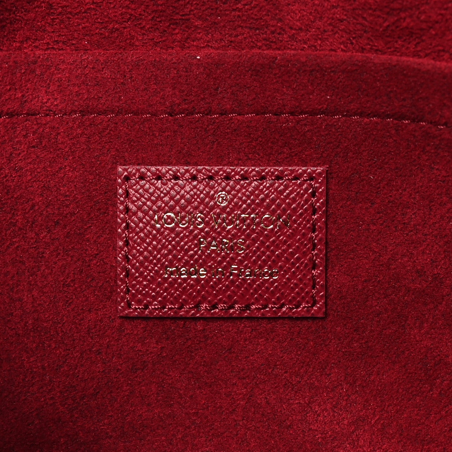 Louis Vuitton Monogram Pochette Felicie Chain Wallet Fuchsia