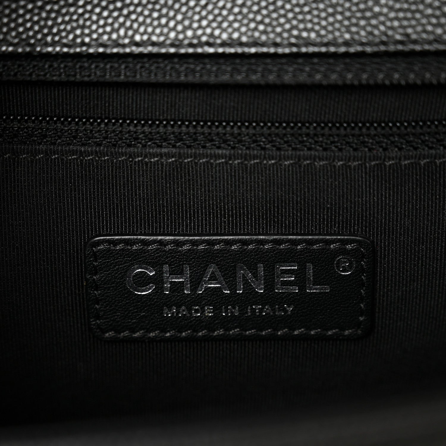 Chanel Caviar Quilted New Medium Boy Flap Black
