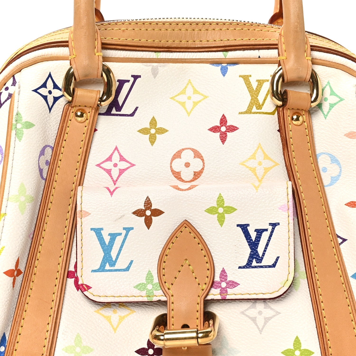 Louis Vuitton Monogram Multicolor Priscilla White