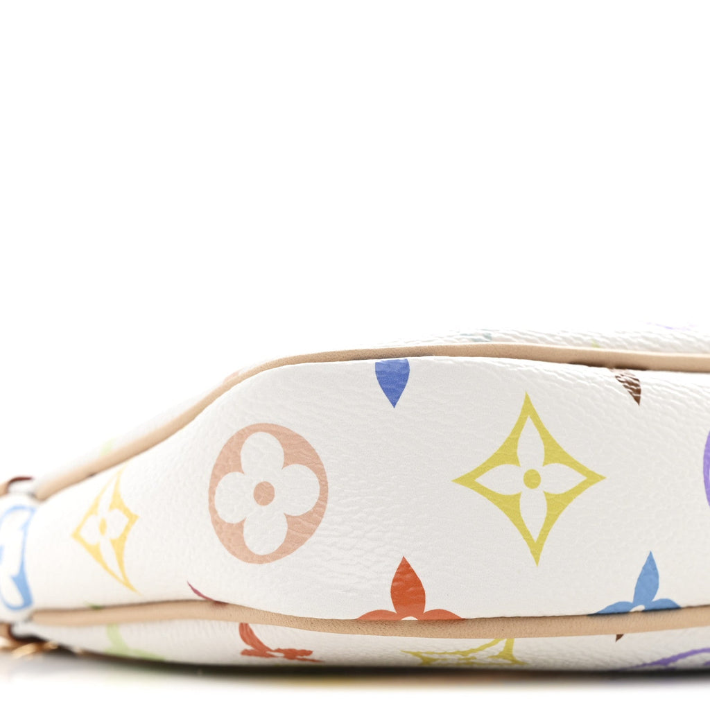 Louis Vuitton LV X TM Monogram Multicolor Pochette Accessories White
