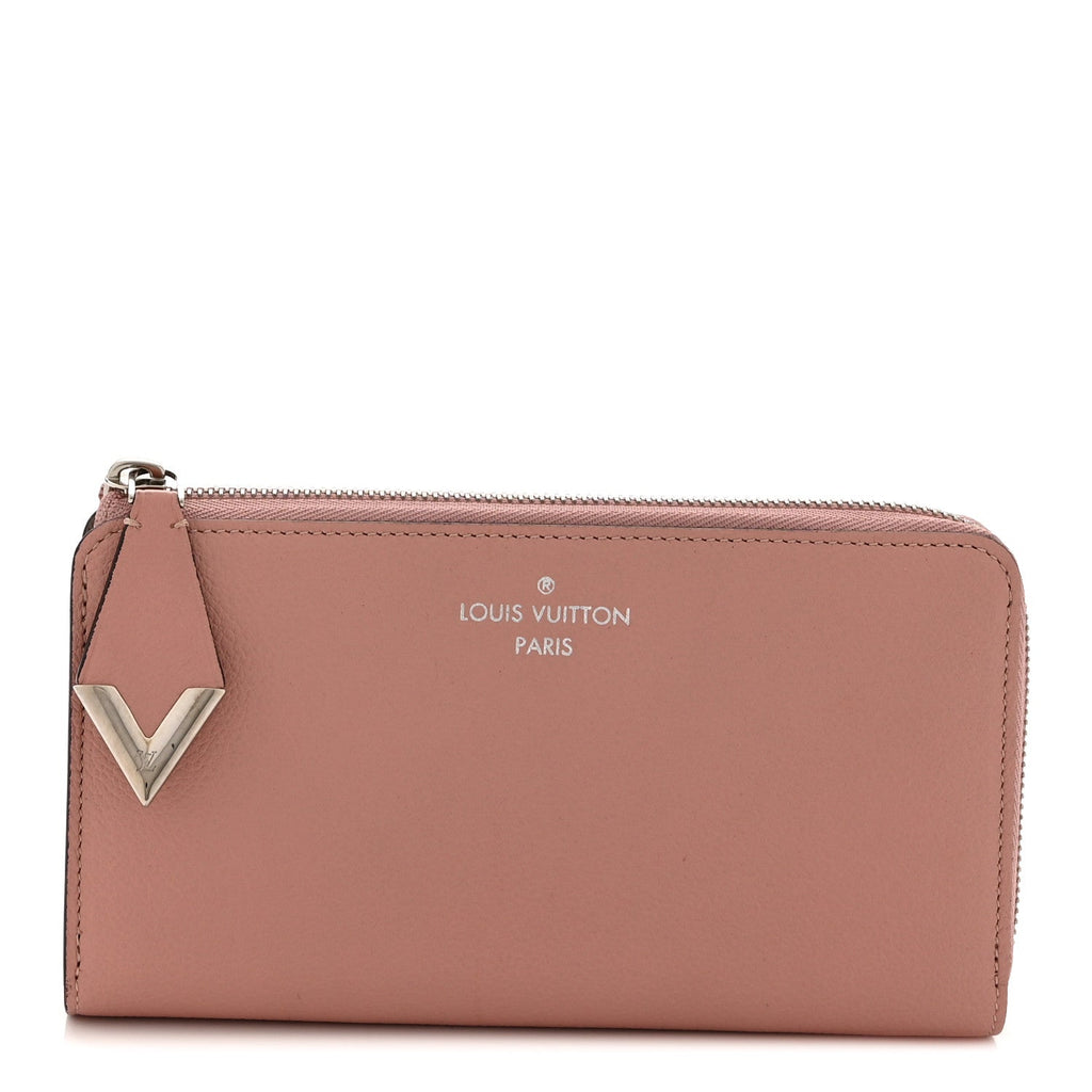 Louis Vuitton Veau Cachemire Comete Wallet Magnolia