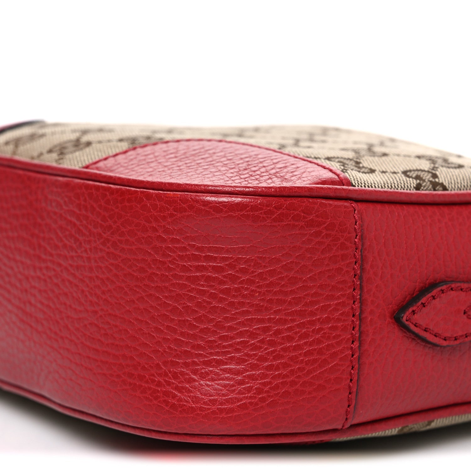 Gucci Monogram Mini Bree Messenger Bag Red