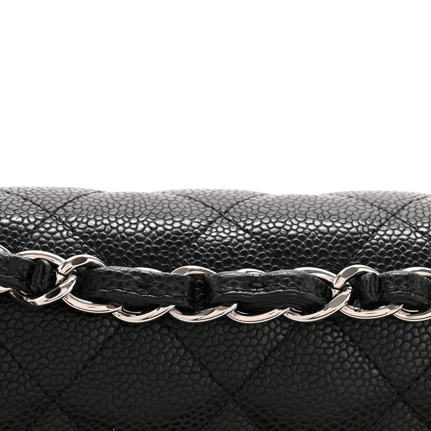 Chanel Caviar Quilted Jumbo Double Flap Black